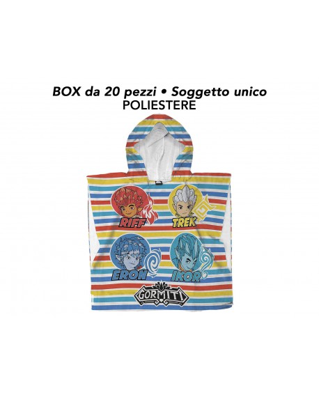 Poncho Gormiti Z99531 - Box 20 pz - GORPONBO1