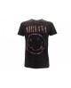 T-Shirt Nirvana Smile fiorato - RNI2