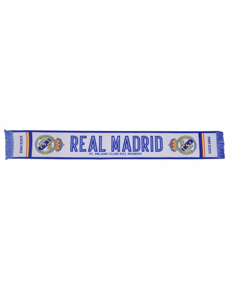 Sciarpa Ufficiale Real Madrid C.F. mod. jacquard R - RMSCRJ5