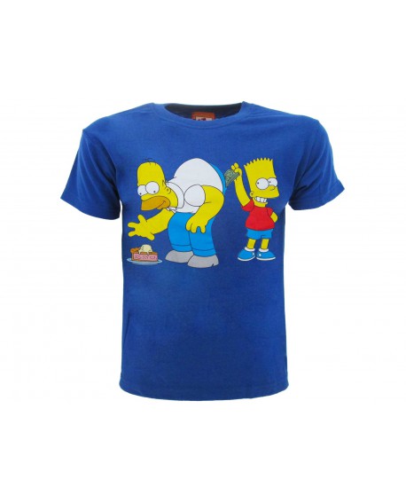 T-Shirt Simpsons Homer e Bart dollari - SIMSOL.BR