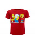 T-Shirt Simpsons Homer e Bart dollari - SIMSOL.RO