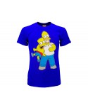 T-Shirt Simpsons Homer & Bart strozzo - SIMSTRO.BR