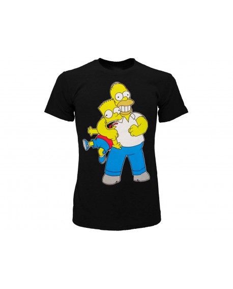 T-Shirt Simpsons Homer & Bart strozzo - SIMSTRO.NR