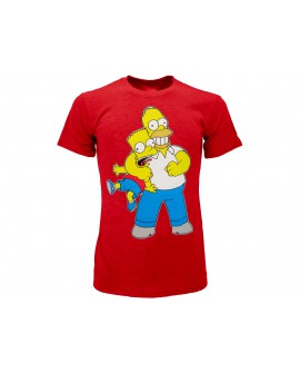 T-Shirt Simpsons Homer & Bart strozzo - SIMSTRO.RO
