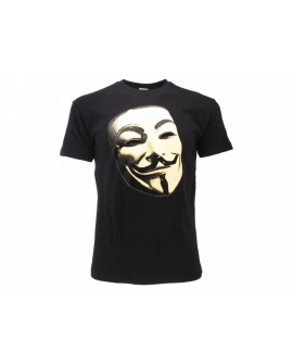 T-Shirt V per Vendetta Maschera - VPVMAS.NR