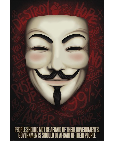 Poster V per Vendetta PP34097 - PSVPV1