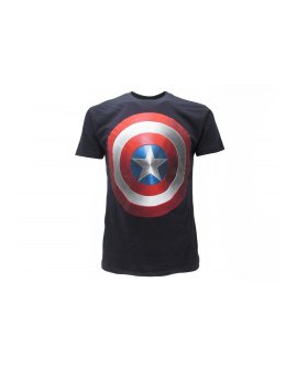 T-Shirt Captain America Scudo - CAPSCU.BN