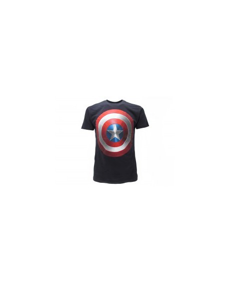 T-Shirt Capitan America Scudo - CAPSCU.BN