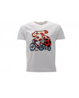 T-Shirt Pimpa Bicicletta - PIMBI.BI