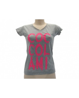 T-Shirt Solo Parole Donna Basic Coccolami - SPTDCOCCOL.GR