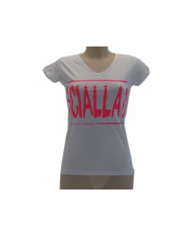 T-Shirt Solo Parole Donna Basic Sciallati - SPTDSCIAL.BI
