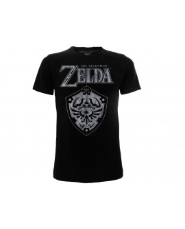T-Shirt Legend of Zelda Scudo - ZE1.NR