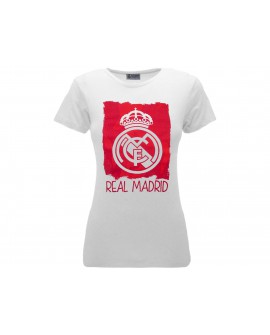 T-shirt lady Ufficiale Real Madrid C.F RM1CW7 - RMTSHL1