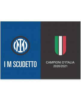 Bandiera Inter I M Scudetto 140X220 - INTBAN10.G
