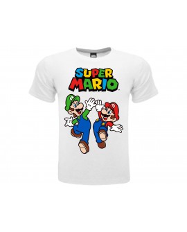 T-Shirt Nintendo Super Mario - Luigi & Mario - SM5.BI