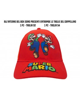 Box 2pz Cappello Nintendo Super Mario - SMCAP1