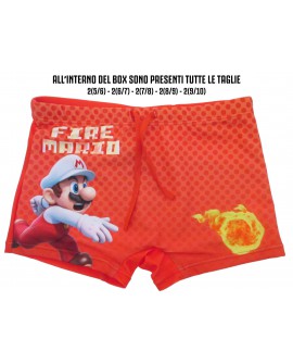 Box 10pz Costume Nintendo Super Mario - Fire Mario - SMCOS1