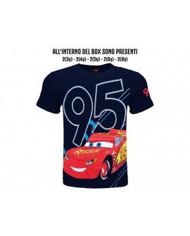 Box 10pz T-shirt Cars - 95 - CARSBO4
