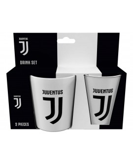 Set Gift tazza + bicchiere in Plastica Juventus FC - JUVSET1