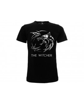 T-Shirt Witcher Emblema - Logo - WIC2.NR