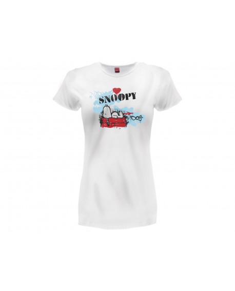 T-Shirt Snoopy - Dog - woman - SNO1.BI