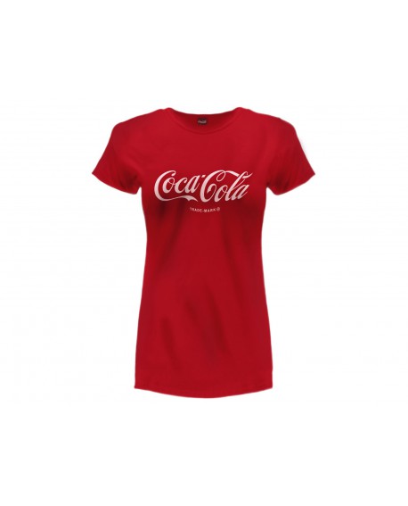 T-Shirt Coca Cola - Logo - woman - COCAL5D.RO