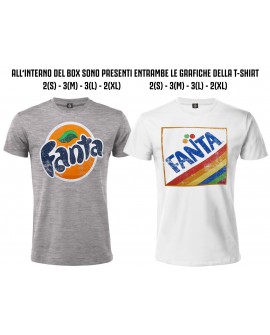 Box 20pz T-shirt Fanta 2 Soggetti - FANTBO1