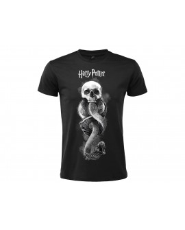 T-Shirt Harry Potter - Teschio Voldemort - HP22.NR