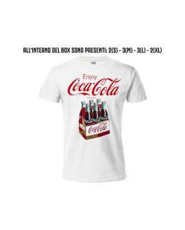 Box 10pz T-shirt Coca-Cola Enjoy - COCA2