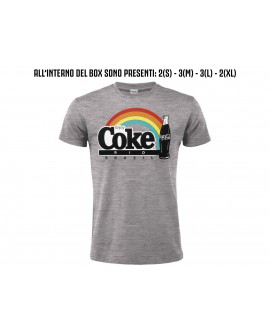 Box 10pz T-shirt Coca-Cola Arcobaleno - COCA3