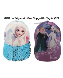 Cappello Frozen - 2 Soggetti - Box 24pz - FROCAP10