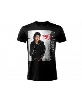 T-Shirt Music Michael Jackson - Bad - RMJ1