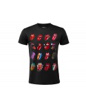 T-Shirt Music Rolling Stones - Lingue - RRSNF