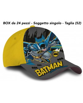 Cappello Batman - L04433 - Box 24pz. - Tgl. 52 - BATCAPBO4