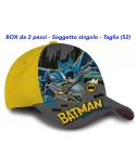 Cappello Batman - L04433 MC - Box 2pz. - Tgl. 52 - BATCAPBO4A