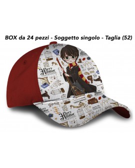Cappello Harry Potter - L04437 - Box24pz. - Tgl52 - HPCAPBO2