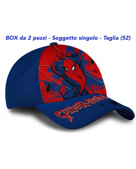 Cappello Spider-Man - M03926 - Box 2pz. - Tgl. 52 - SPICAPBO20A