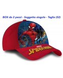 Cappello Spider-Man - M03925 - Box 2pz. - Tgl. 52 - SPICAPBO21A