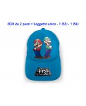 Cappello Super Mario - 1 Soggetto - Box 2 pz. - SMCAP9B.BOX2