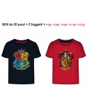 T-Shirt Harry Potter - 2 soggetti - 60574 - BOX20 - HPTS2BOX20