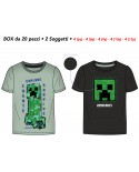 T-Shirt Minecraft - 2 soggetti - 60570 - BOX20 - MCTS5BOX20