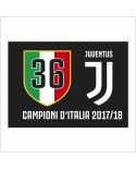 Bandiera Juventus Celebrativa  100X140 - JUVBANC18.S