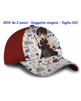 Cappello Harry Potter - L04437 - Box2pz. - Tgl52 - HPCAPBO2A