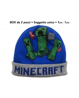 Minecraft Berretto - Soggetti unico - BOX2 - MCBER9BOX2