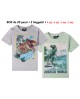 T-Shirt Jurassic World - 2 sogg. - 60577 - BOX20 - JURTS1BOX20