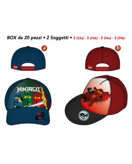 Cappello Lego Ninjago - 60645 - BOX20 - LEGOCAP1BOX20