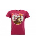 T-Shirt Masha e Orso Cuore - MASC.FX