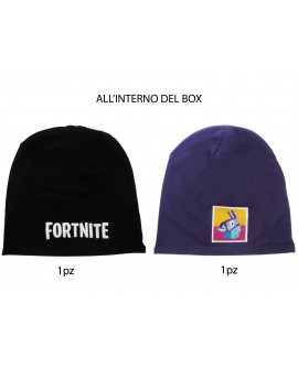 Box 2pz Berretto Fortnite Logo e Lama BOX 2 - FORTBER1.BOX 2