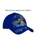 Cappello Batman - L04432 MC - Box 2pz. - Tgl. 52 - BATCAP2BOX2