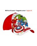 Cappello Avengers - M06368 MC - Box24pz. - Tgl52 - AVCAP9BOX24